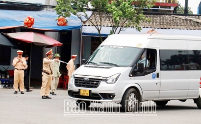 Tăng cường công tác bảo đảm trật tự, an toàn giao thông đối với hoạt động kinh doanh vận tải đường bộ trong tình hình mới